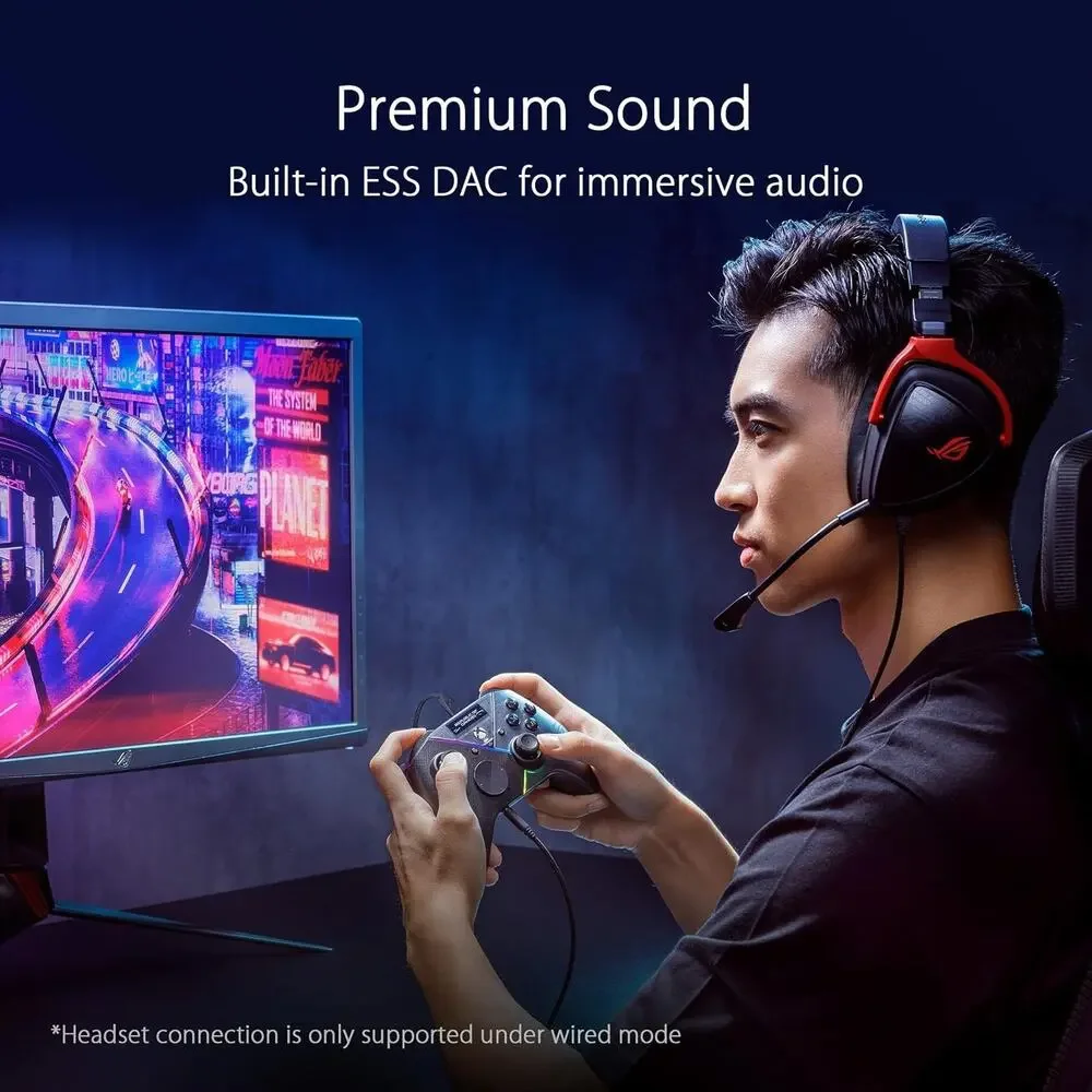 ASUS ROG Raikiri Pro Wireless Controller OLED Xbox Series X S PC Black New